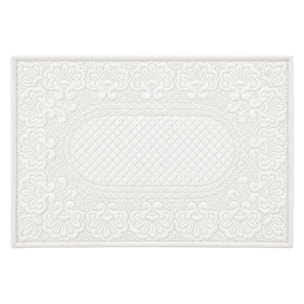 Set de table boutis - Blanc