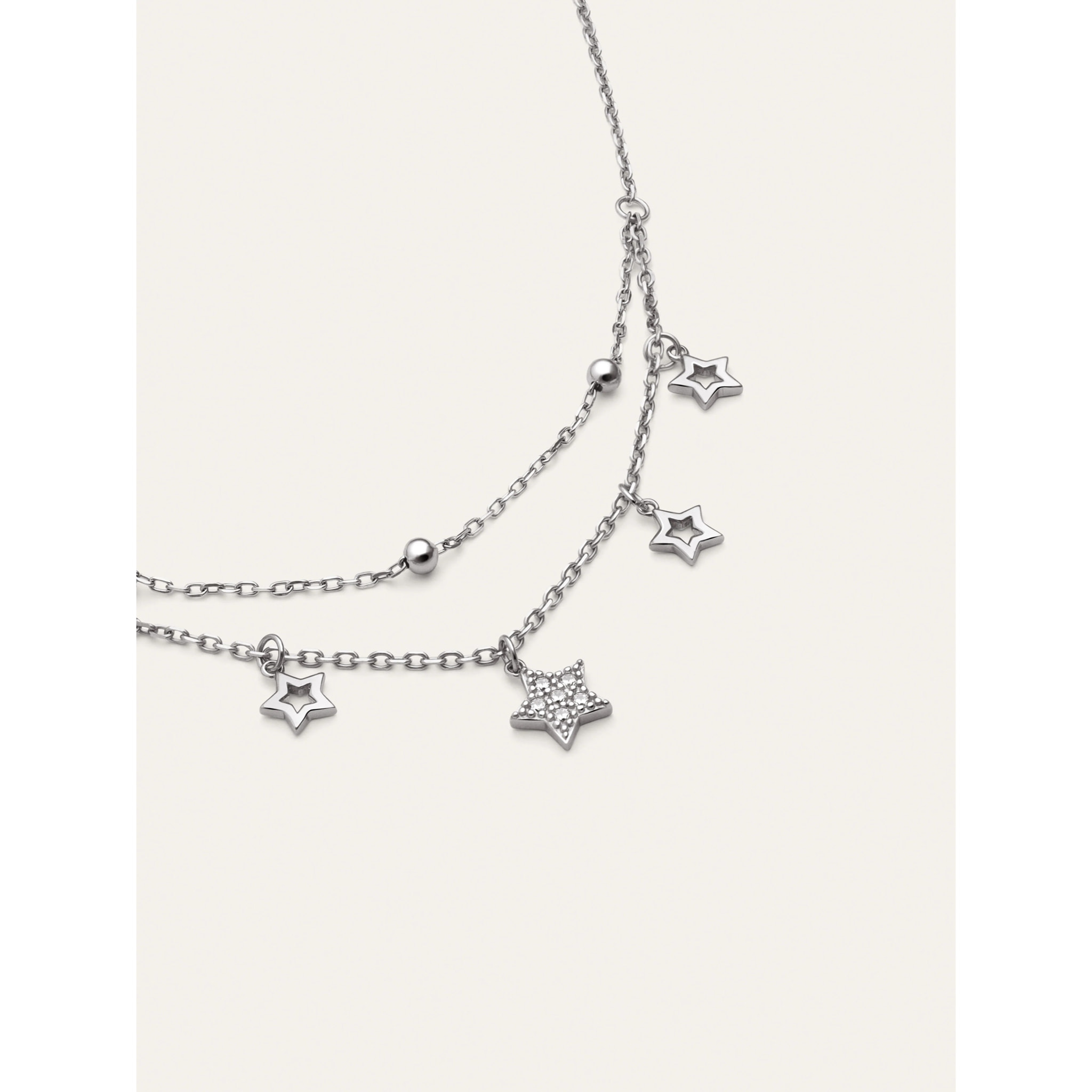 Collana Mille Stelle Argento