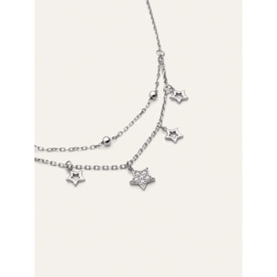 Collana Mille Stelle Argento