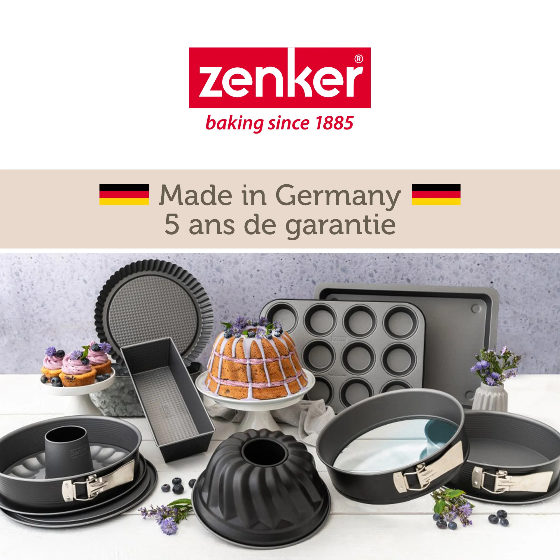 Moule à manqué à charnière en acier Zenker Energy