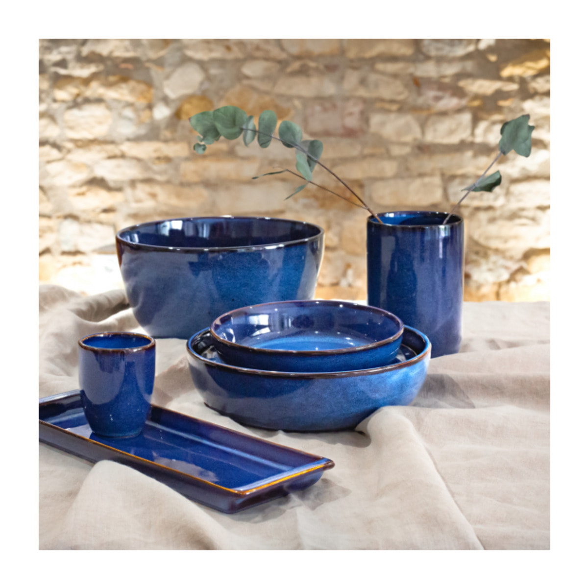 Service complet 25 pièces, BLUE MOON