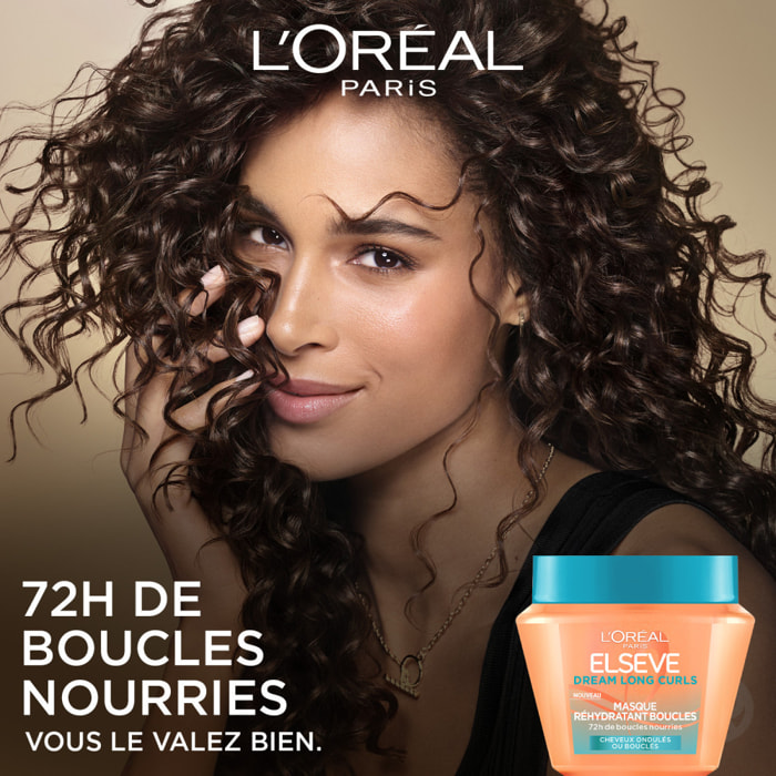 L'Oréal Paris Elseve Dream Long Curls Masque Réhydratant Boucles 290ml