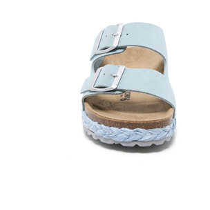SANDALO CON ZEPPA BILLOWY BLU