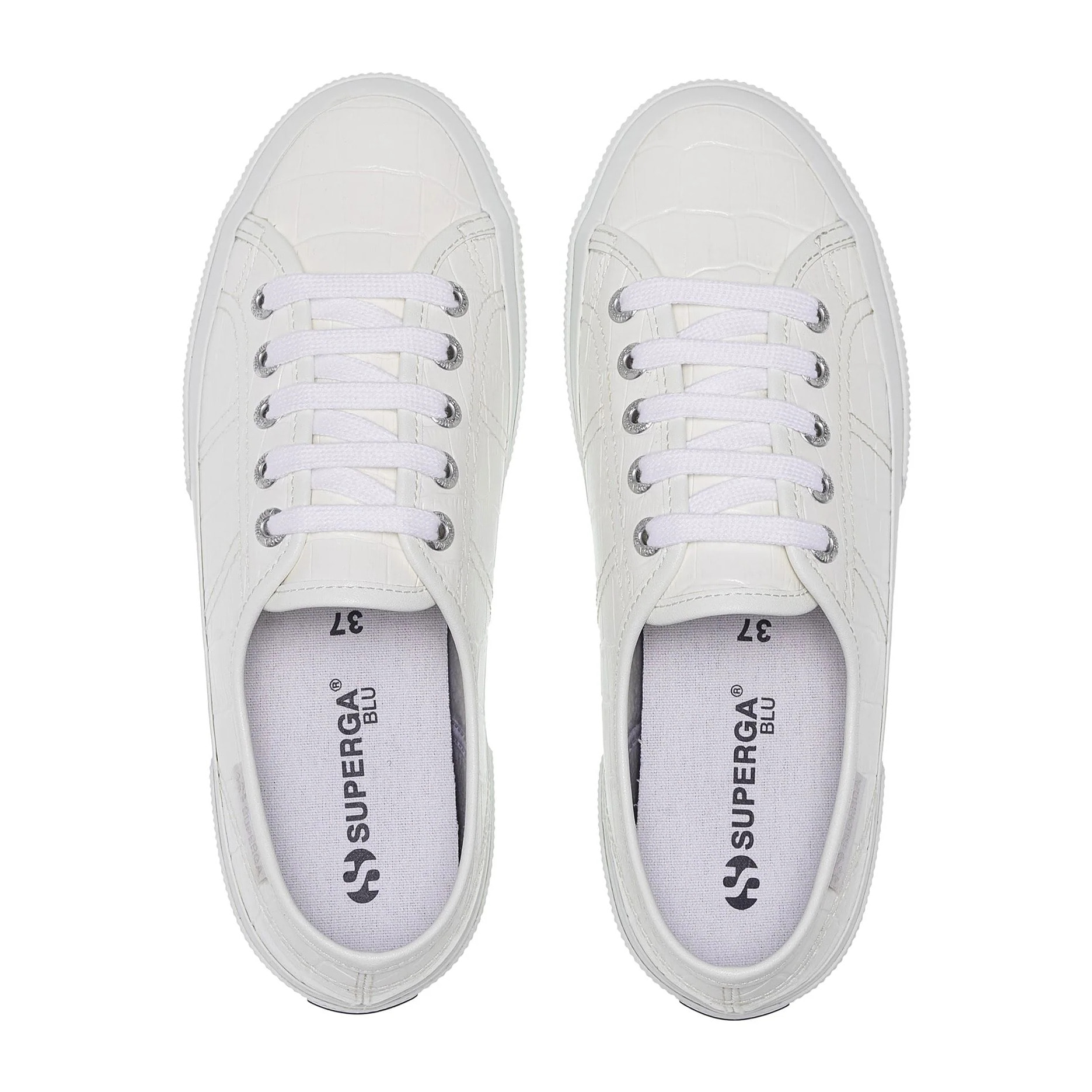 Superga - Mujer Blanco - 3750 Kaiman Synthetic Material Leggera