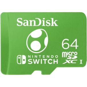 Carte Micro SD SANDISK SDXC 64GB SWITCH
