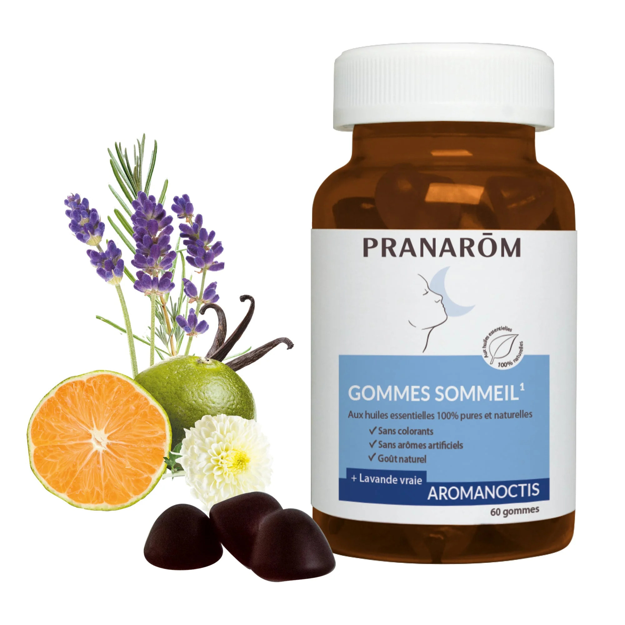 Pranarom - Gommes Sommeil - 60 gommes - 60 gommes