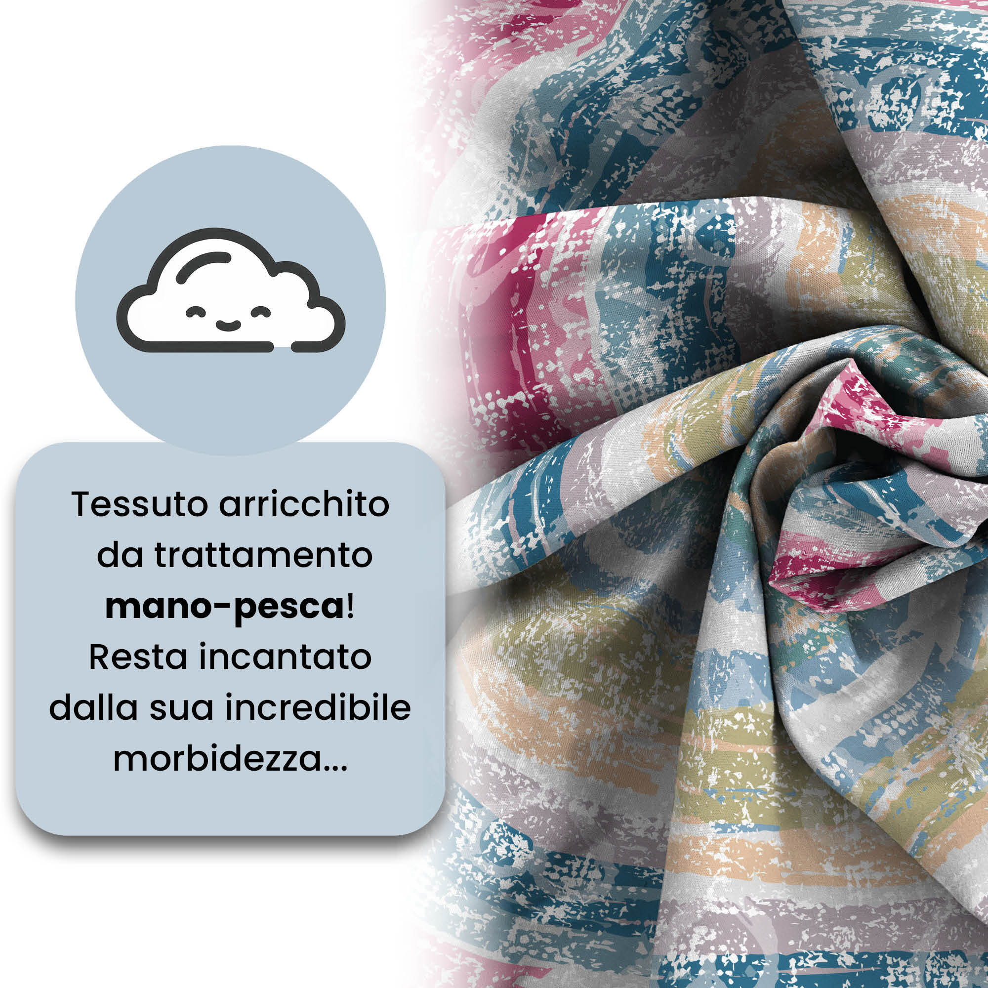 COPRIPIUMINO FASHION, 100% Microfibra, No Stiro - LOVE LINES