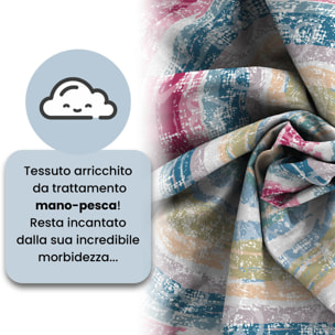 COPRIPIUMINO FASHION, 100% Microfibra, No Stiro - LOVE LINES