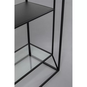 Étagère Corinne 200x90cm noire Kare Design