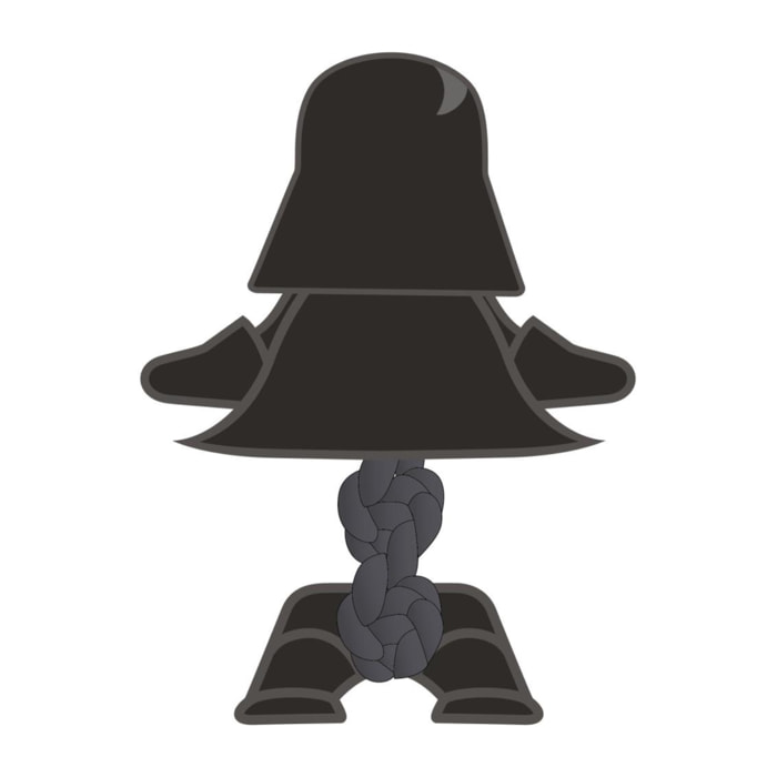 Peluche mordedor para perros diseño star wars