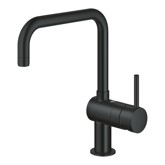 GROHE Mitigeur évier cuisine Minta bec U Phantom Black