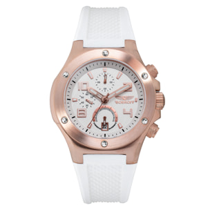 Reloj Bobroff BF1002M25 Unisex Analogico Cuarzo con Correa de Caucho