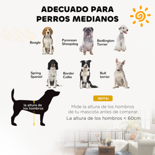 Parque para Perros de 12 Paneles, 68x80 cm, Corral Plegable para Perros Medianos con Puertas, Cierre y Estacas, para Interior y Exterior, Negro