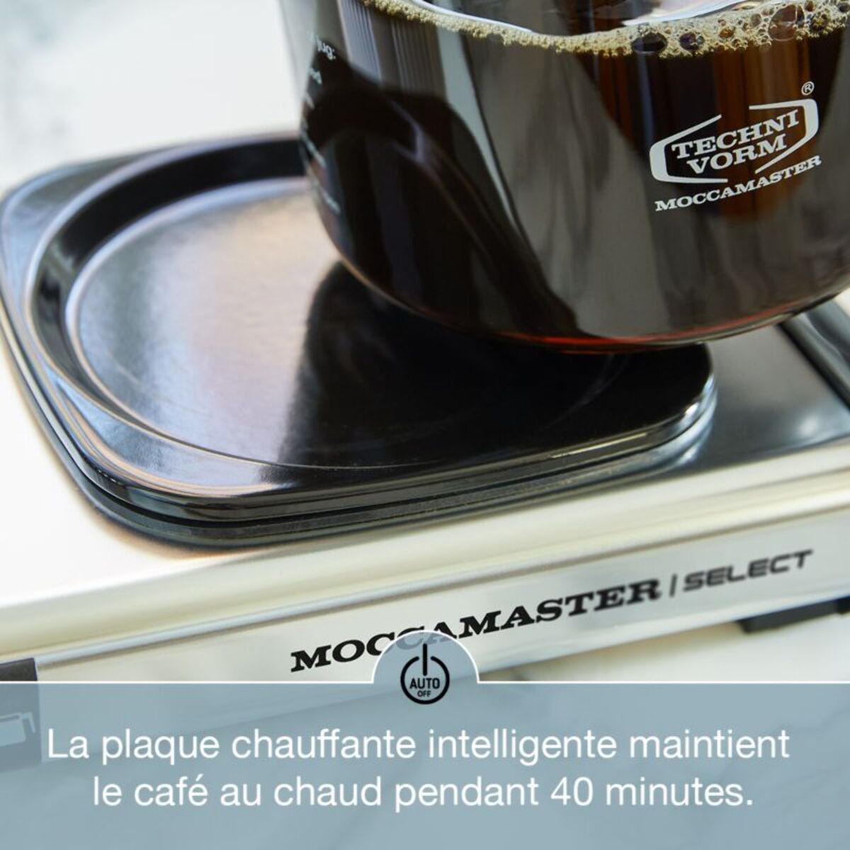 Cafetière filtre MOCCAMASTER Off-white