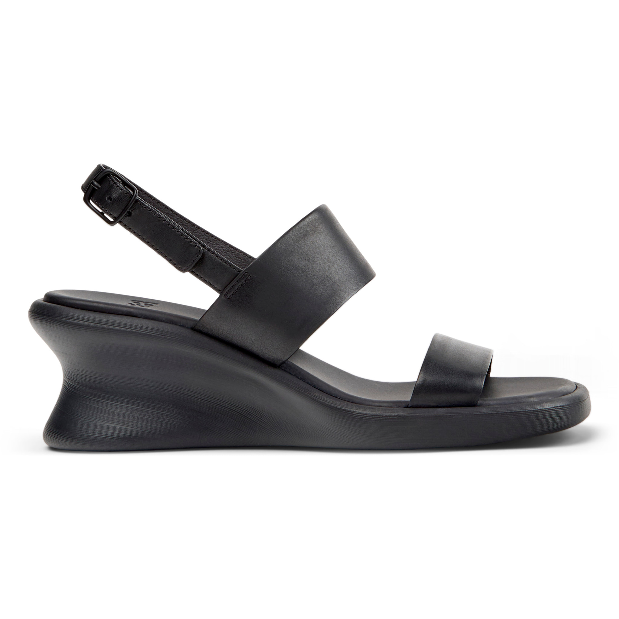 Sandalias - CAMPER Louise Sandal - Negro - Cuero liso