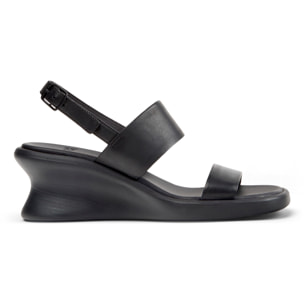 Sandalias - CAMPER Louise Sandal - Negro - Cuero liso