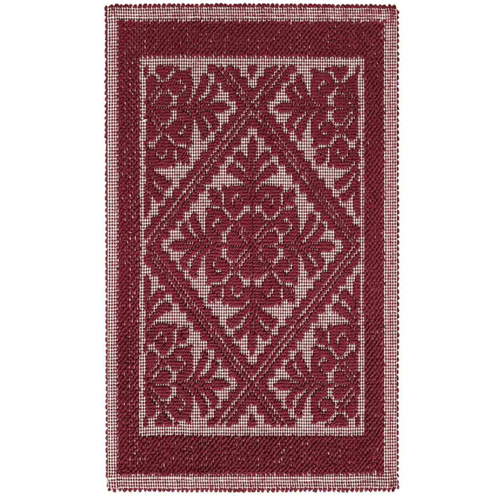 Tappeto Sardo bordeaux Ingresso Cucina Bagno