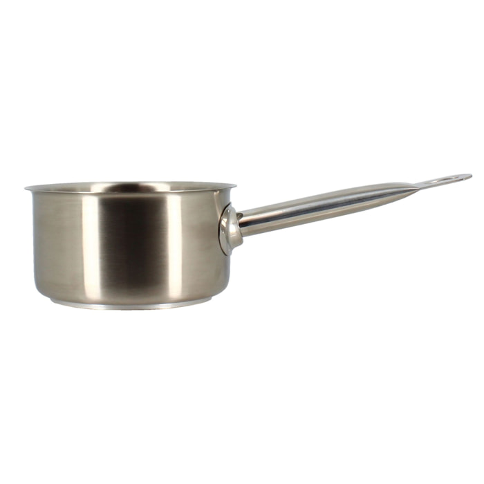 Casserole professionnelle acier inoxydable 14cm - tous feux  PROFESSIONNEL