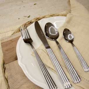 Ménagère 16 pièces en acier inoxydable LOUISE