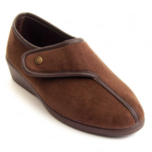 Zapatillas de casa - Marron - Altura: 3 cm