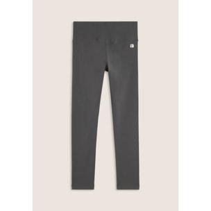 Leggings in cotone con vita alta e carré a cuore