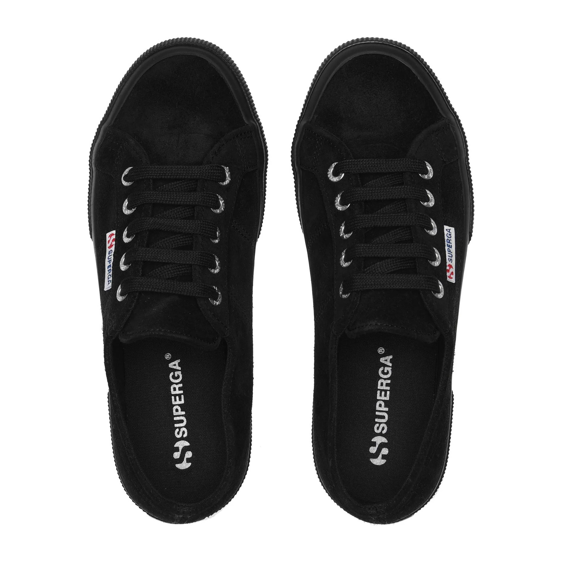 Superga - Unisex Negro - 2750 Suede