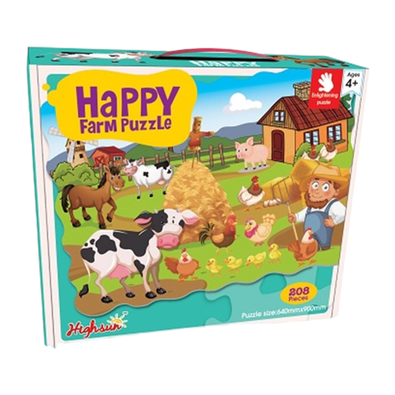 PUZLE DE 208 PIEZAS: GRANJA