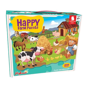 PUZLE DE 208 PIEZAS: GRANJA