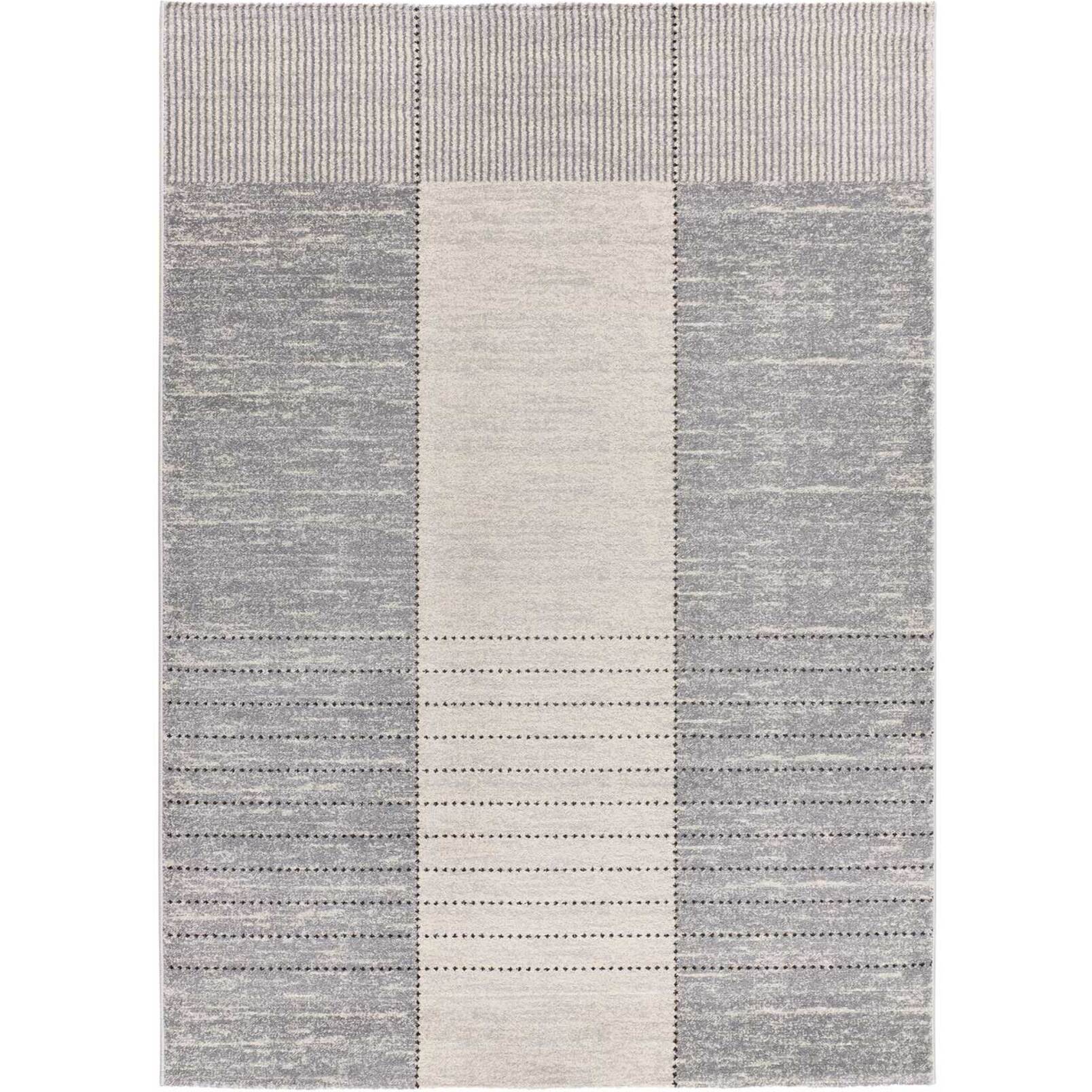 CRAFT Alfombra moderna en tonos grises, varias medidas disponibles