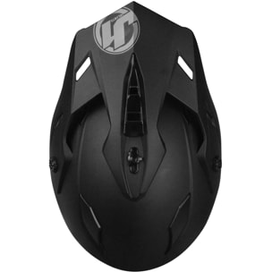 CASCO OFFROAD  J34 PRO SOLID MATT BLACK  JUST1