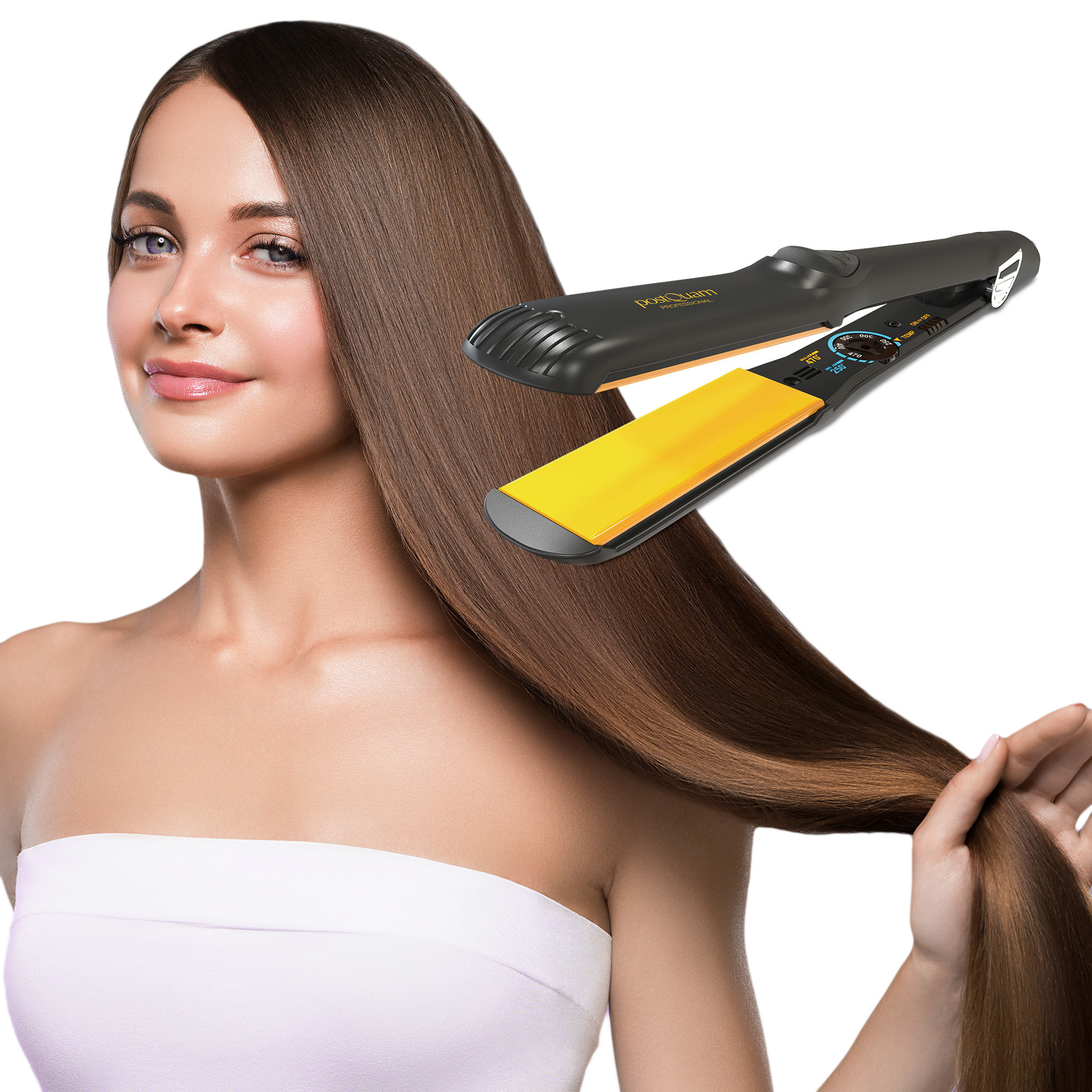 Fer à lisser - elite gold premium styler - 65 w