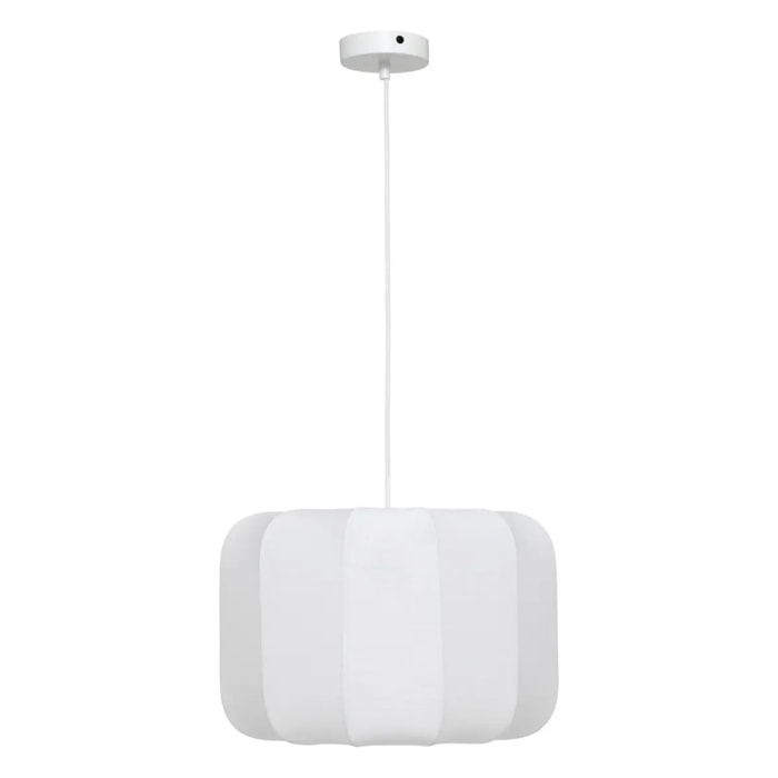 Suspension "Tobie" coton blanc D37cm