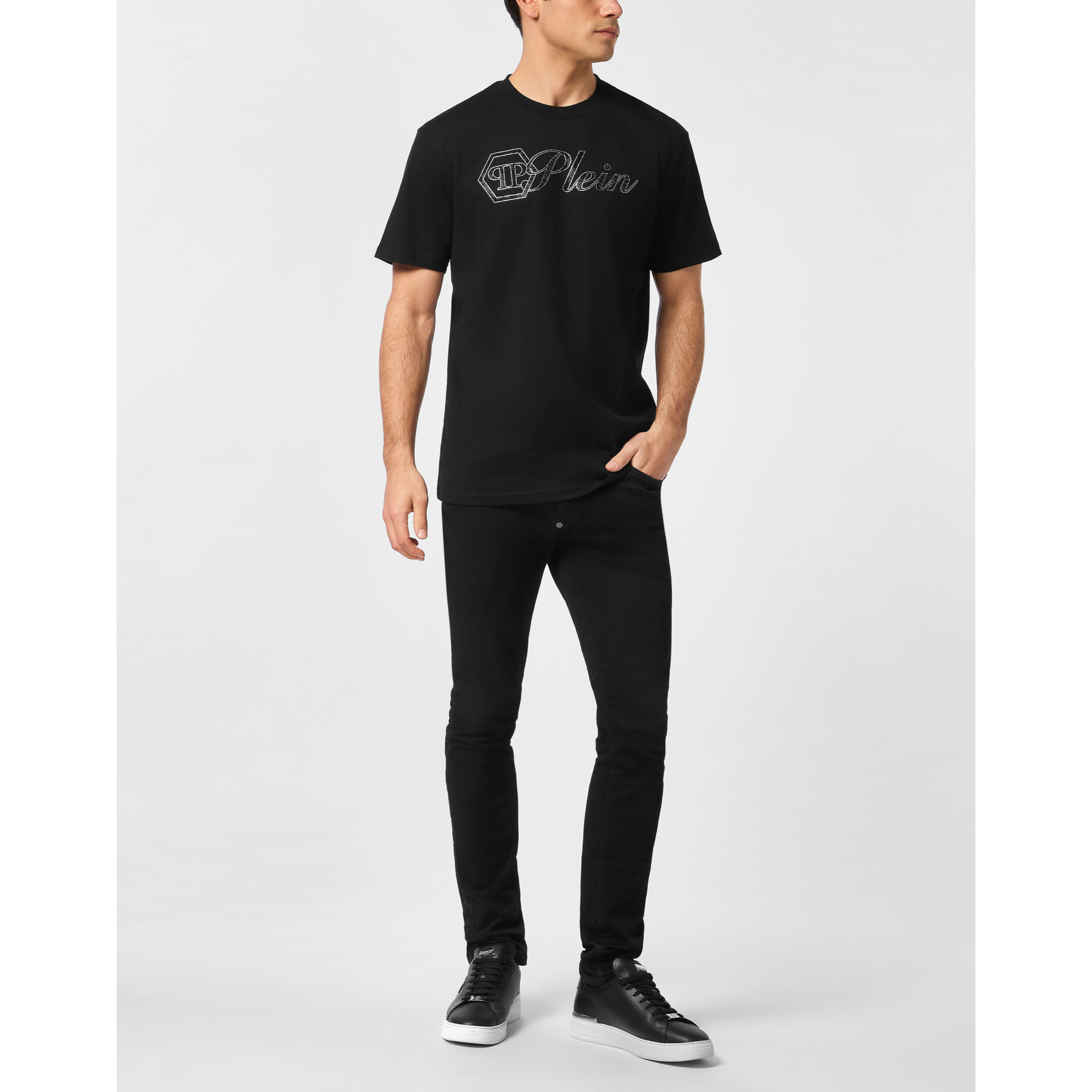 PHILIPP PLEIN Camiseta Cuello Redondo Ss