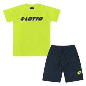 Completo Corto Bambino Ragazzo LOTTO Cotone