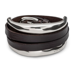 Pulsera Hold me PLATEADO L