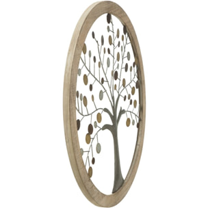 PANNELLO DA MURO ALBERO DELLA VITA MIRROR CM Ø 61X1,8