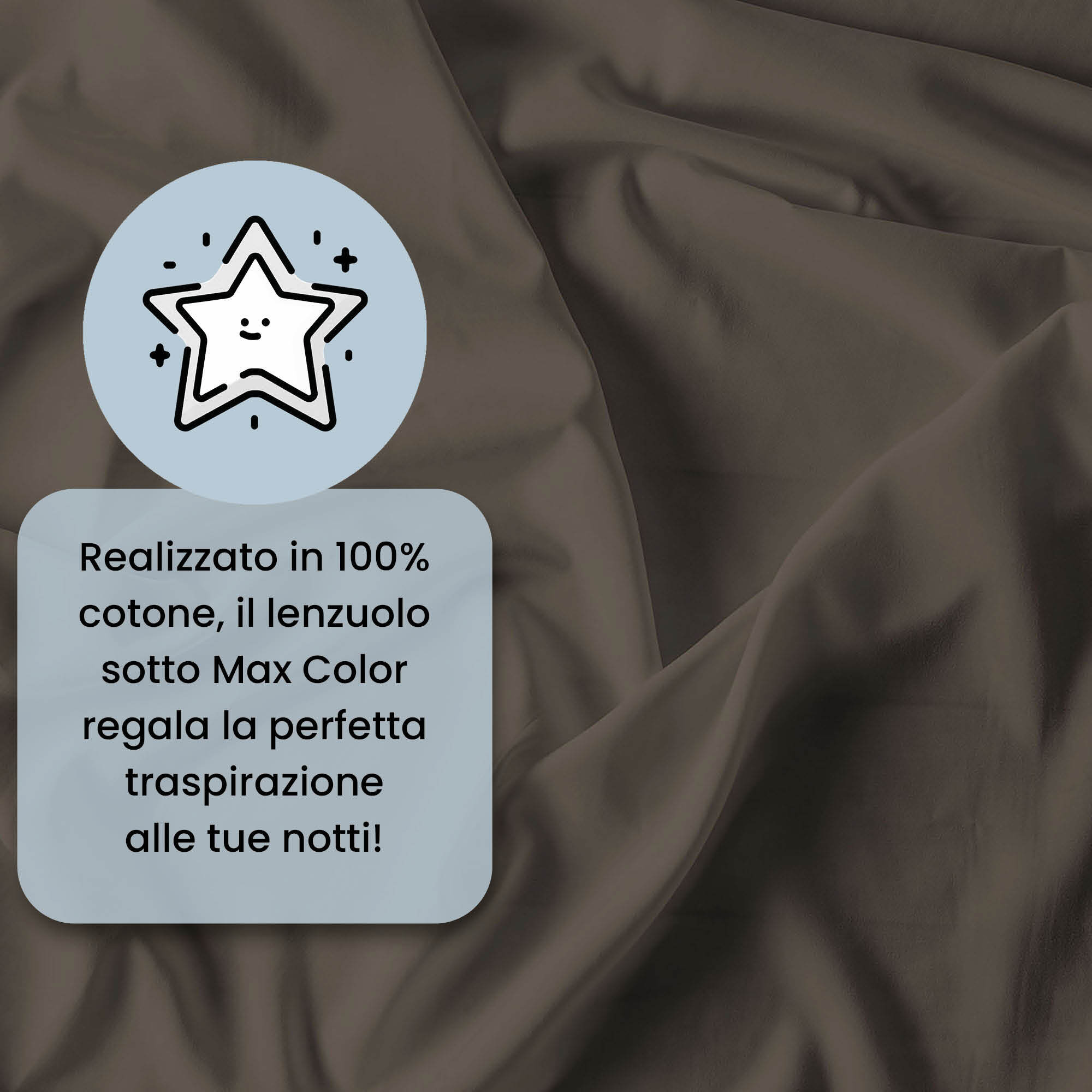 LENZUOLO SOTTO CON ANGOLI MAX COLOR, 100% COTONE MADE IN ITALY - MATRIMONIALE MAXI