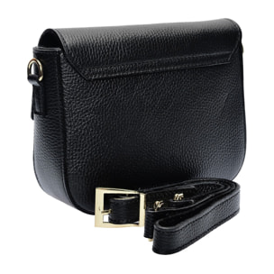 Borsa a spalla Anna Luchini Nero