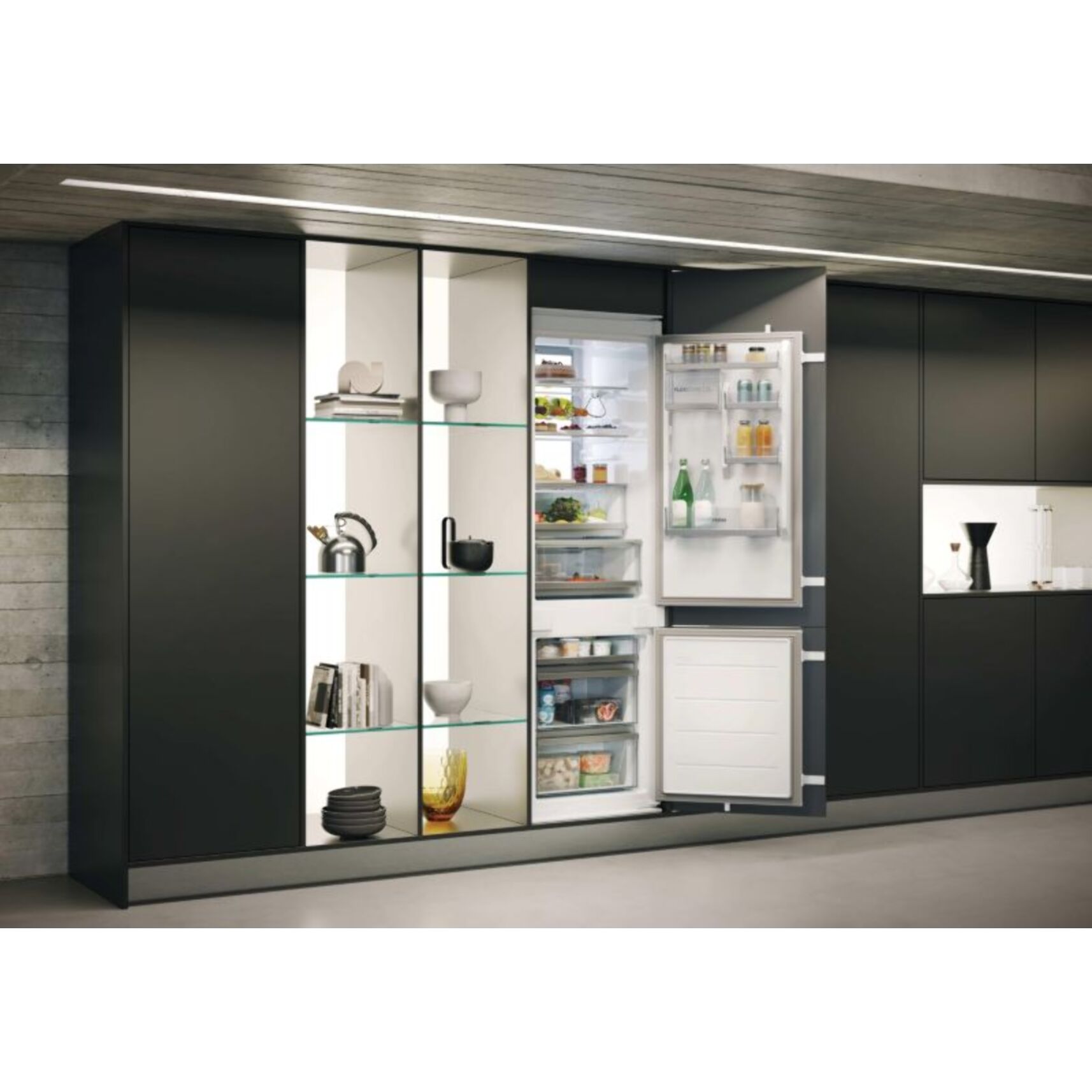 Réfrigérateur combiné encastrable HAIER HBW7518C