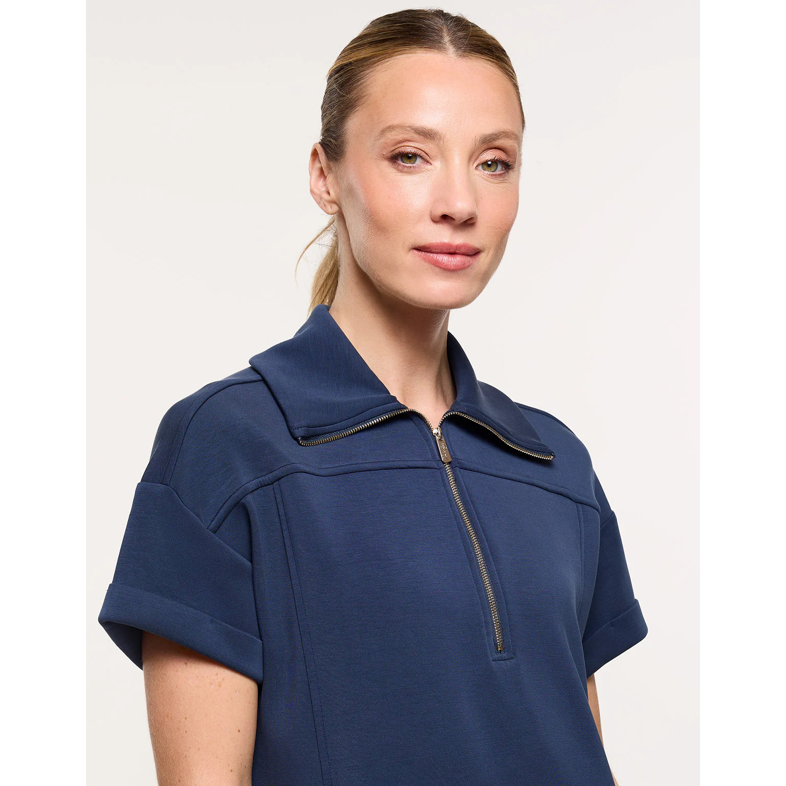 Vestido Corto Azul Marino - Elika