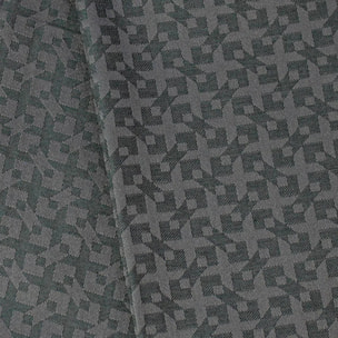 Lot de 2 mouchoirs pur coton motif jacquard vert Arrow jaguar