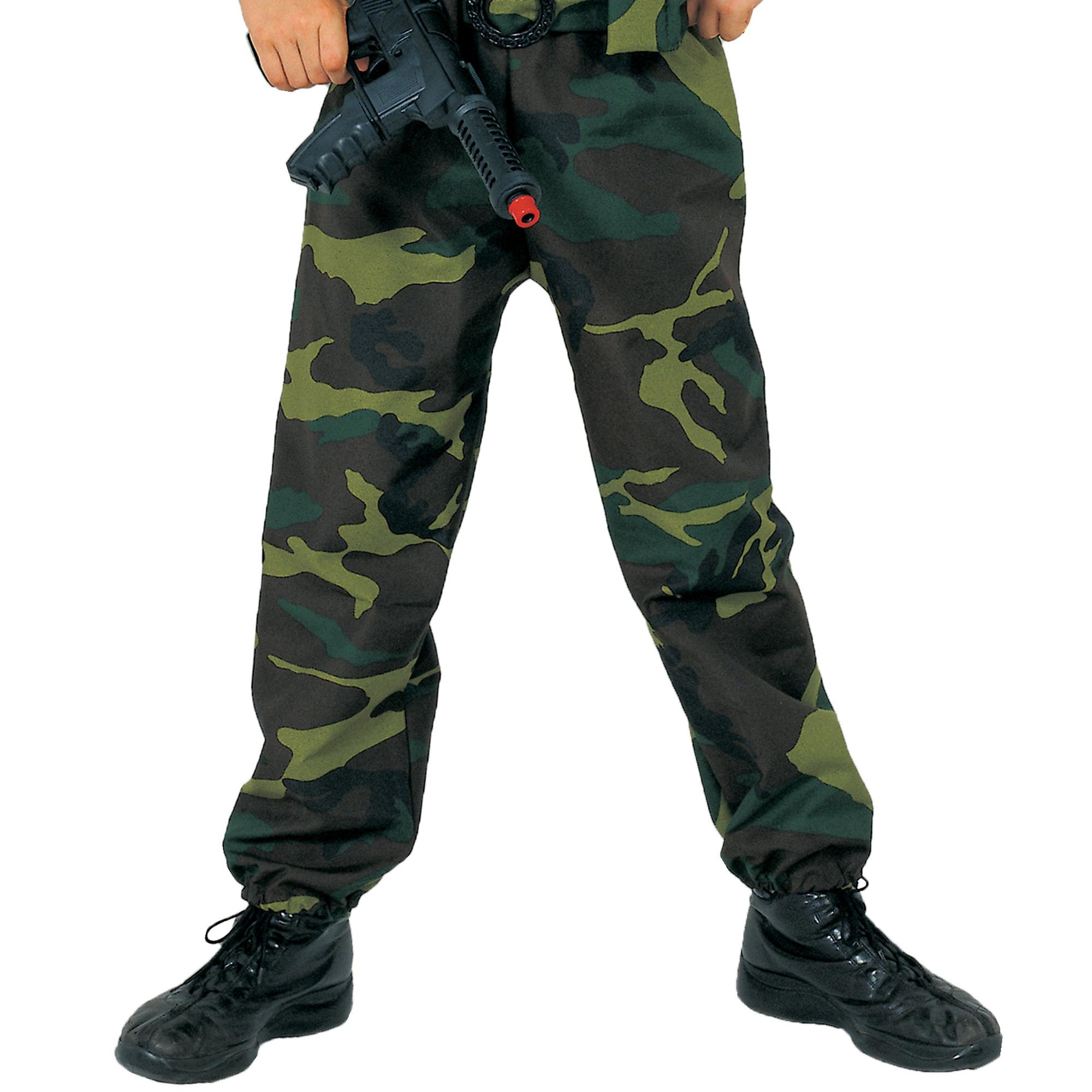 Costume Carnevale Militare Task Force Con Accessori Bambino