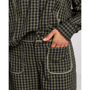 Pantalón largo con cremallera