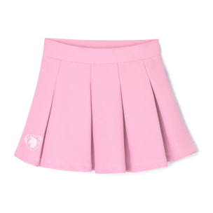Falda Niña Plisada Rosa