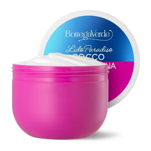Lido Paradiso - Crema para el cuerpo - iluminador y suavizante - con leche de Coco y Monoi de Tahití (200 ml)
