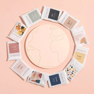 Funda Cojín "Contigo al quinto pino" Abstract