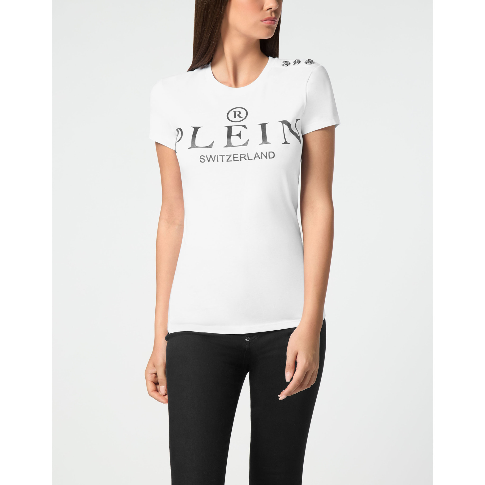 PHILIPP PLEIN Camiseta Slim Fit ICONIC PLEIN