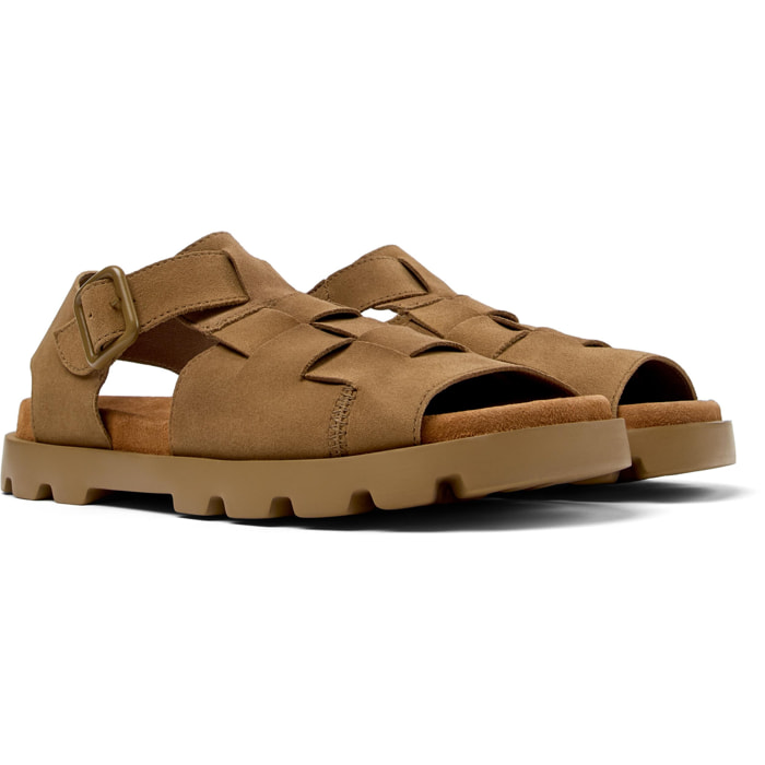 CAMPER Brutus -Sandalias Hombre Marron