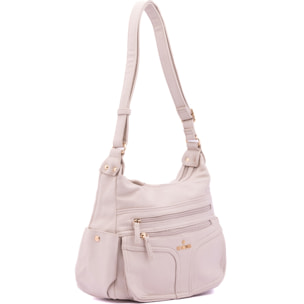 Borsa a spalla da donna - Modello False - Ecopelle - 33.0 x 25.0 x 14.0 cm