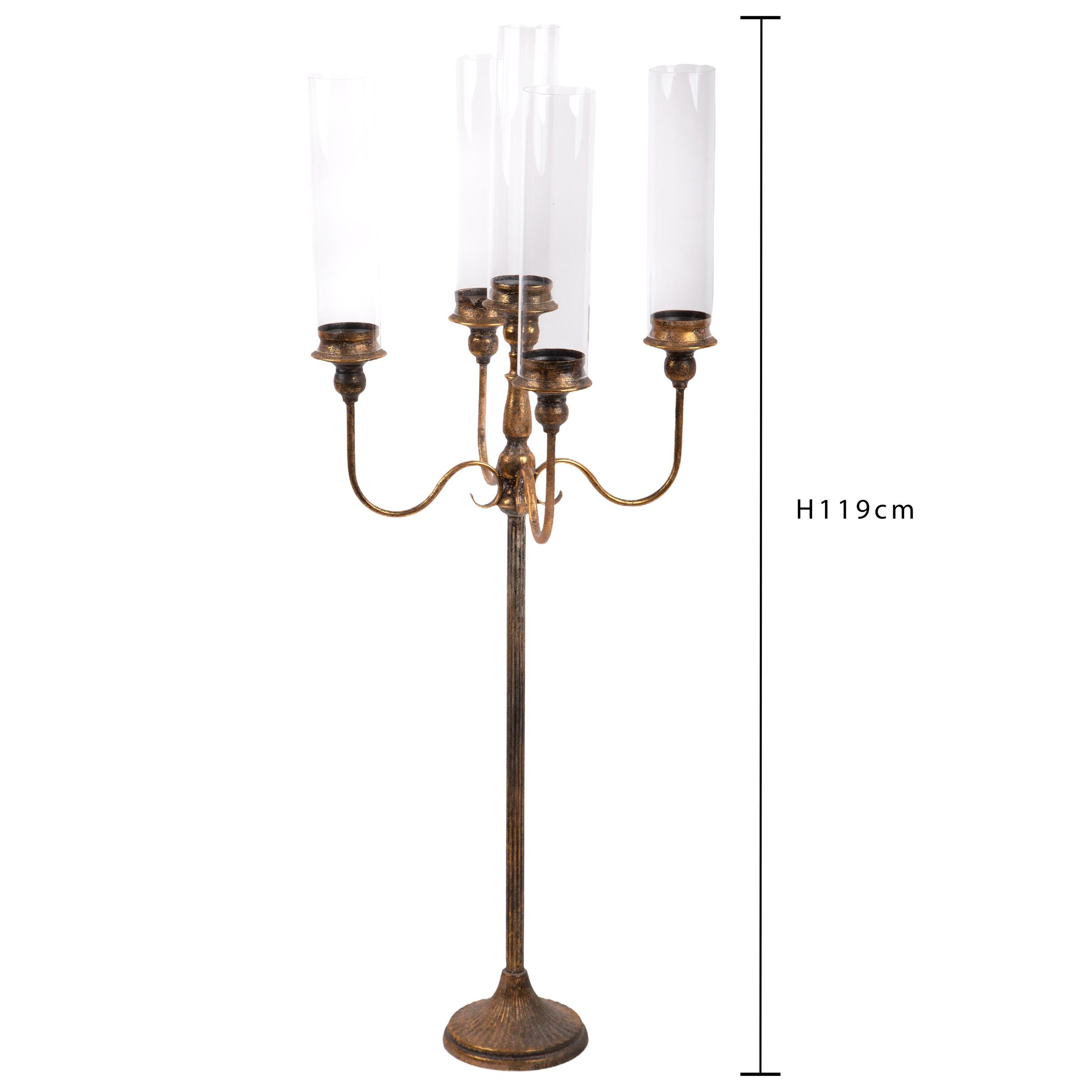 Candeliere - Pezzi 1 - 48xH119x48cm - Bianchi Dino SpA